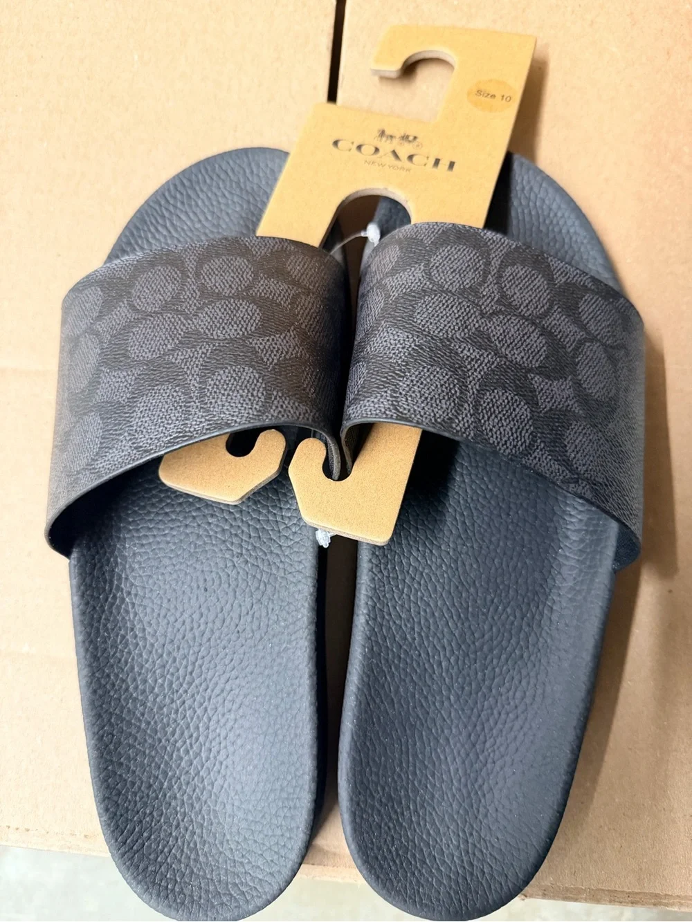 COACH Udele Sport Slide In Signature Canvas